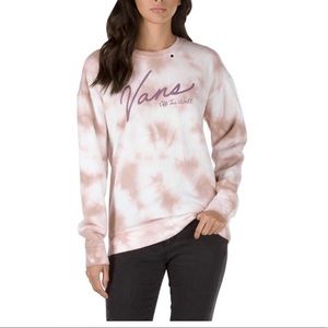 VANS tie dye sweatshirt